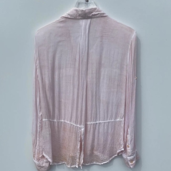 Cloth & Stone Blush Button-Down Blouse - Picture 2 of 6